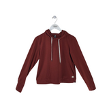 VUORI PULLOVER HOODIE ACTIVEWEAR RED MEDIUM