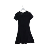 MICHAEL MICHAEL KORS SHORT SLEEVE DRESS BLACK SMALL
