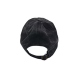 BASEBALL CAP HAT BLACK WHITE OS