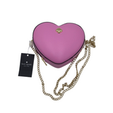 KATE SPADE NWT$279 HEART CROSSBODY HANDBAG PINK GOLD