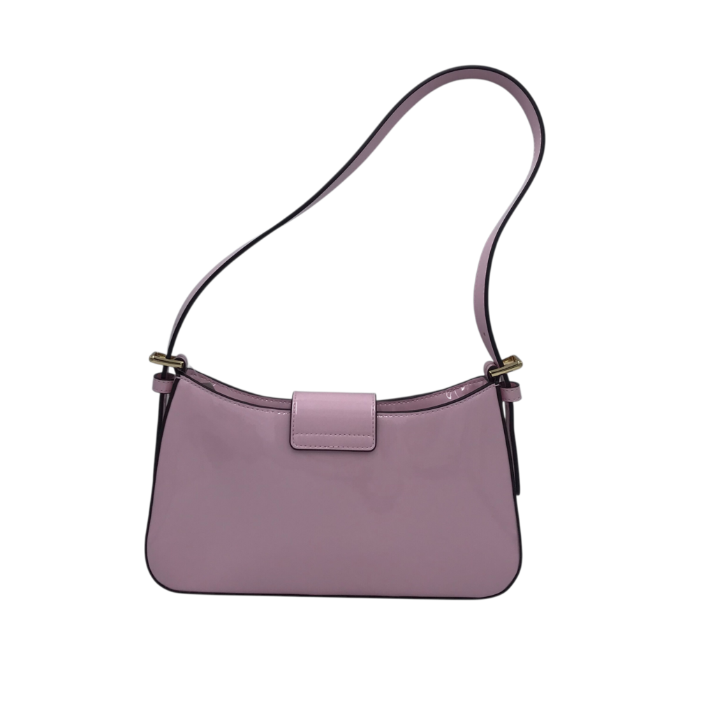 KATE SPADE PATENT SHOULDER HANDBAG PINK