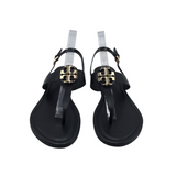 T STRAP SANDAL DESIGNER SHOES BLACK 11