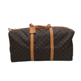 LOUIS VUITTON KEEPALL 55 DUFFLE BAG LUXE LUGGAGE BROWN