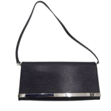 LOUIS VUITTON 2014 "SEVIGNE" CLUTCH EPI LEATHER LUXE HANDBAG BLACK