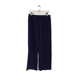 EILEEN FISHER WIDE LEG DESIGNER PANT BLUE X SMALL