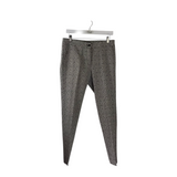ETRO PRINT STRAIGHT LEG DESIGNER PANT CREAM BLACK 40