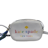 KATE SPADE LOGO CROSSBODY HANDBAG WHITE MULTI