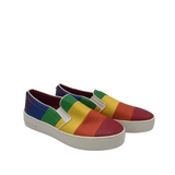 MICHAEL MICHAEL KORS RAINBOW SLIP ON SHOES MULTI 7M