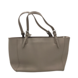 TORY BURCH W/DUSTBAG TOTE HANDBAG TAUPE