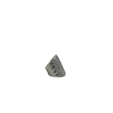 HAMMERED BAND RING SILVER 6