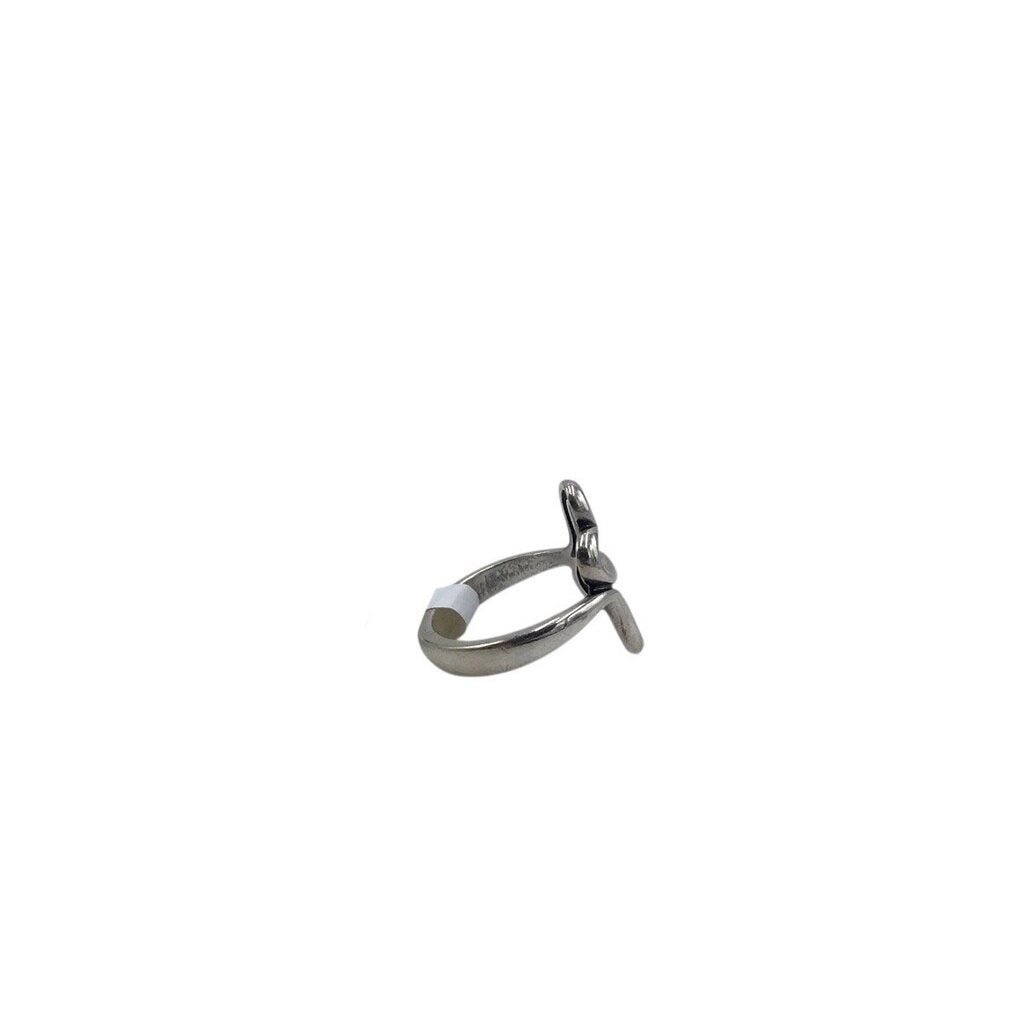 JAMES AVERY RET$130 DOUBLE HEART RING SILVER 9