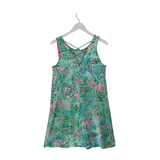 LILLY PULITZER NWT$108 SLEEVELESS DESIGNER DRESS GREEN PINK MEDIUM