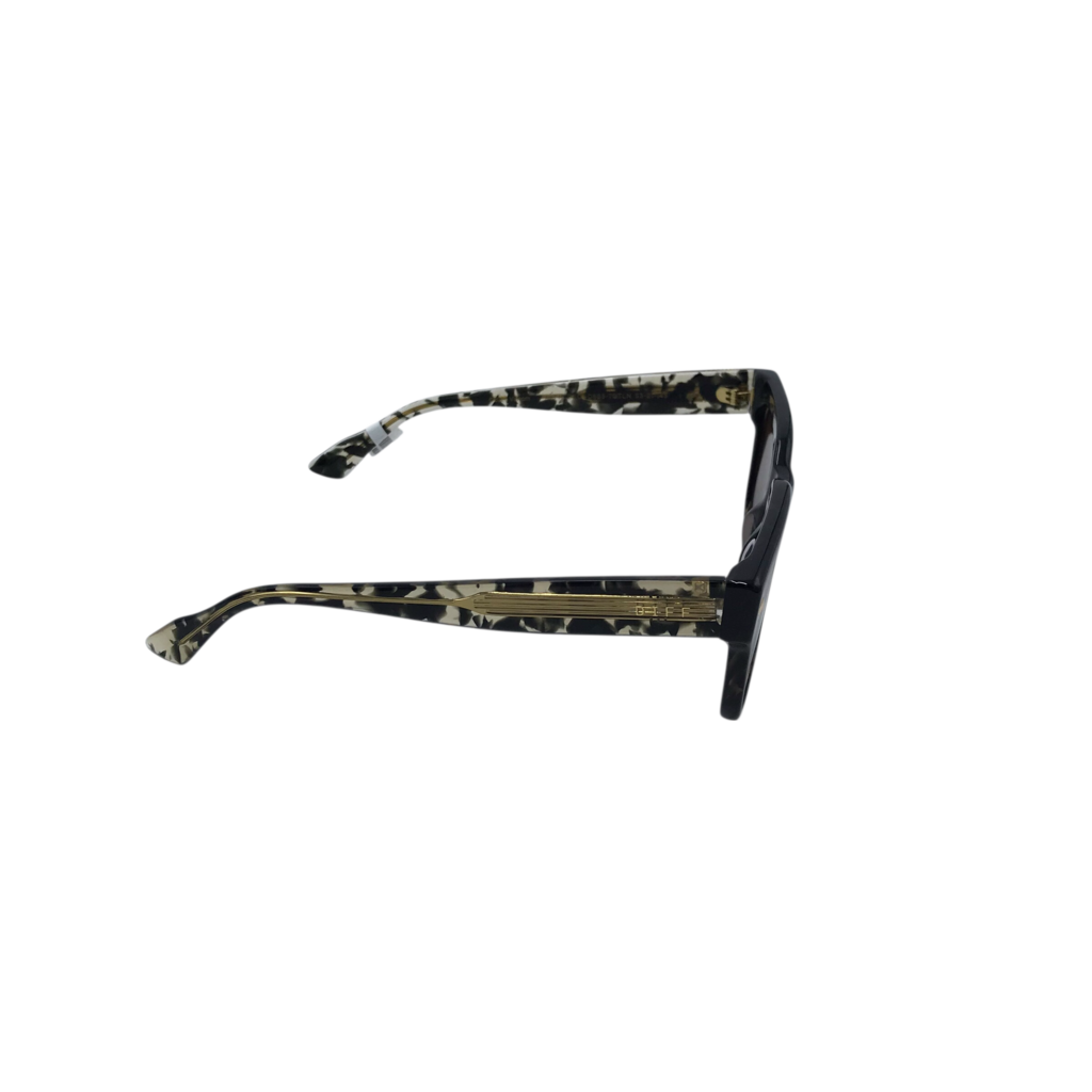 DIFF RET$128 PLASTIC FRAME SUNGLASSES/READERS BROWN BLACK