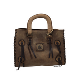 STS RANCHWEAR NWT$175 WESTERN SATCHEL HANDBAG BROWN