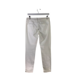 SKINNY DESIGNER JEANS WHITE 27