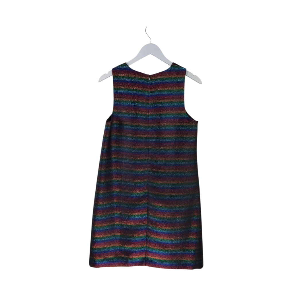 TRINA TURK SLEEVELESS DESIGNER DRESS BLACK BLUE 6