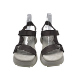 PEDRO GARCIA PLATFORM SANDAL DESIGNER SHOES GRAY 9
