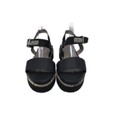 PLATFORM SANDAL DESIGNER SHOES BLACK 9