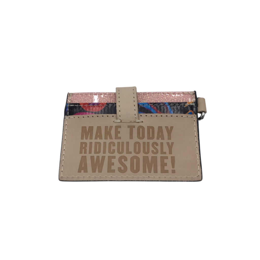 CONSUELA CARDHOLDER WOMEN'S ACCESSORIES PINK TAN