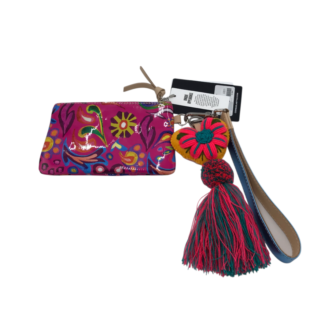 CONSUELA NWT$125 CECI COMBI WOMEN'S ACCESSORIES PINK TEAL