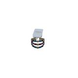 KENDRA SCOTT TRIPLE BAND RING BLUE PURPLE 6