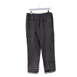 DOUBLE D RANCH EMBROIDERED DESIGNER PANT GRAY BROWN LARGE