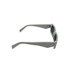 PRADA RECTANGLE FRAME PR27ZZ-F LUXE SUNGLASSES WHITE