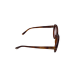 TOM FORD LILY-02 TF1009 CAR EYE w/ BOX 7 CASE LUXE SUNGLASSES BROWN