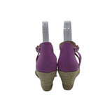TALBOTS ESPADRILLE SHOES PURPLE 5