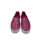 KATE SPADE GLITTER SLIP ON SNEAKERS SHOES PINK 5