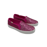 KATE SPADE GLITTER SLIP ON SNEAKERS SHOES PINK 5