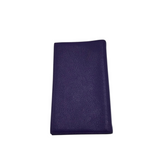 HERMES LEATHER VISION 11 SIMPLE AGENDA COVER w/ BOX LUXE WALLET PURPLE