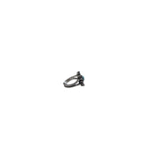 JAMES AVERY RETIRED $474 DE FLORES RING SILVER TURQ 5.5
