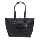 PATRICIA NASH TOTE CROC 15TH ANNIV. HANDBAG BLACK