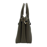 MICHAEL KORS NWT$348 LEATHER/CALFHAIR SATCHEL HANDBAG BLACK BROWN
