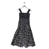 RAILS RET$223 SLEEVELESS MAXI DESIGNER DRESS BLACK WHITE SMALL