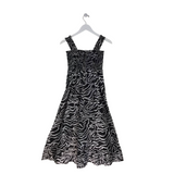 RAILS RET$223 SLEEVELESS MAXI DESIGNER DRESS BLACK WHITE SMALL