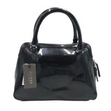 GUESS NWT PATENT CROSSBODY HANDBAG BLACK