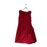CAROLINA HERRERA SLEEVELESS FORMAL RED 14