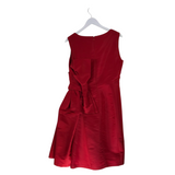 CAROLINA HERRERA SLEEVELESS FORMAL RED 14