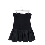 CINQ A SEPT NWT$495 MINI STRAPLESS DESIGNER DRESS BLACK 12