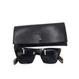 RAG & BONE RET$104 CATEYE SUNGLASSES/READERS BLACK BROWN