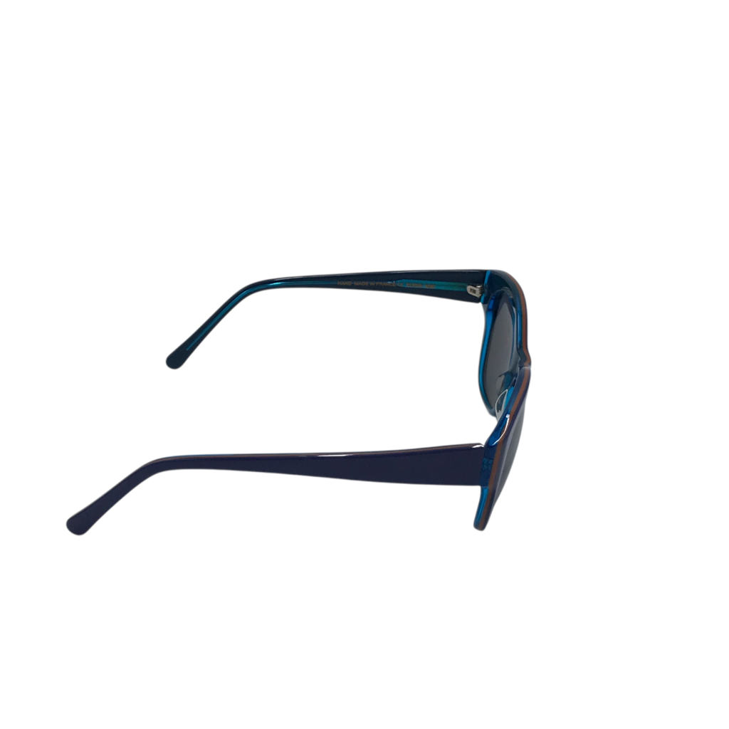 SELIMA OPTIQUE RET$385 ELENA STYLE SUNGLASSES/READERS PURPLE