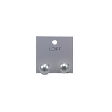 LOFT FAUX PEARL STUDS EARRINGS WHITE