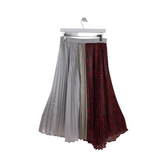 MIDI SKIRT RED GOLD MEDIUM