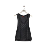MISSONI SLEEVELESS DESIGNER TOP NAVY SILVER 8