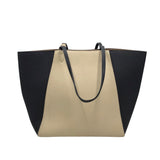 LOUIS VUITTON 2016 LOCK ME CABAS TOTE LUXE HANDBAG BLACK/TAUPE