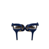 WHITE HOUSE BLACK MARKET SUEDE PUMP SHOES BLUE 8M