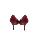 WHITE HOUSE BLACK MARKET PATENT LEATHER PUMP SHOES RED 8M