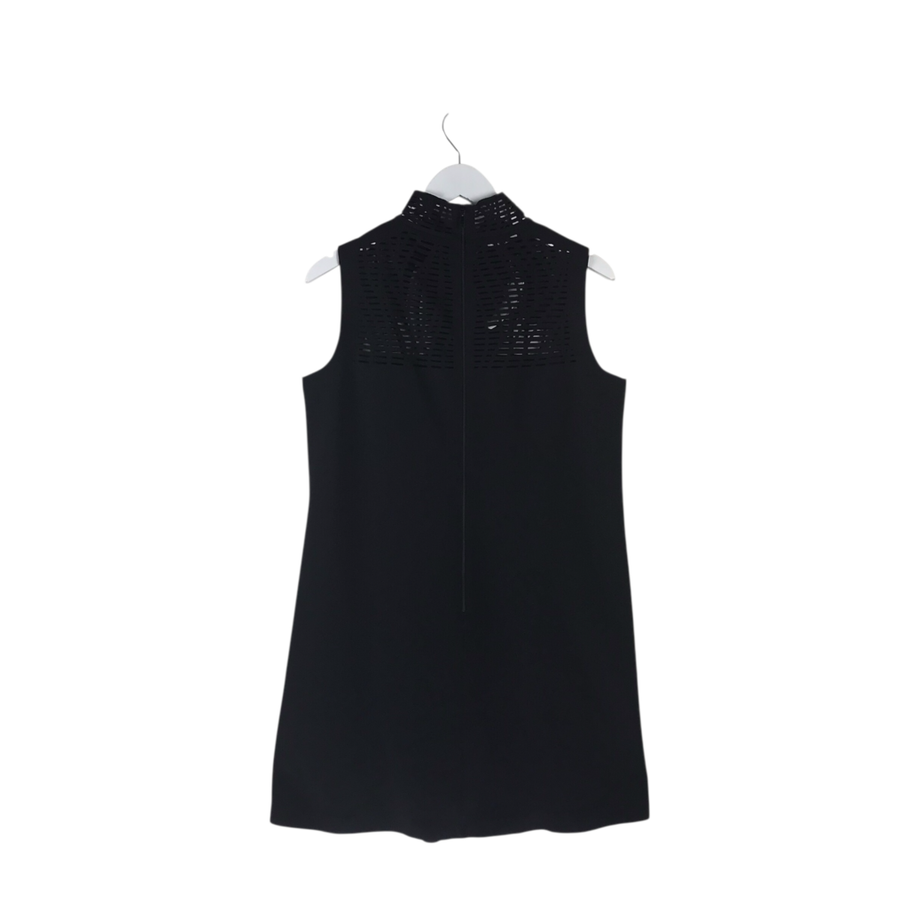 LAFAYETTE 148 SLEEVELESS DESIGNER DRESS BLACK MEDIUM